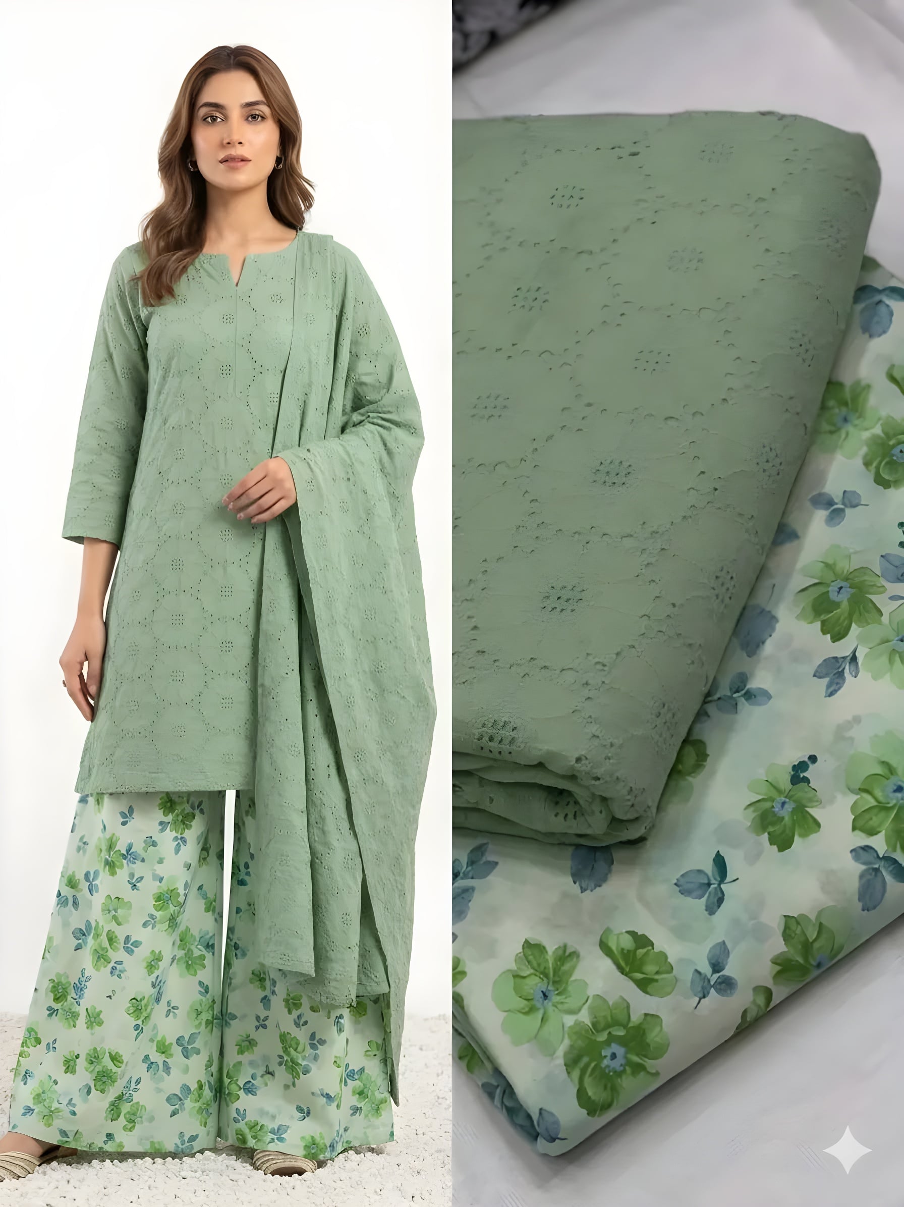 Chicken Kari Shirt with Digital Trouser