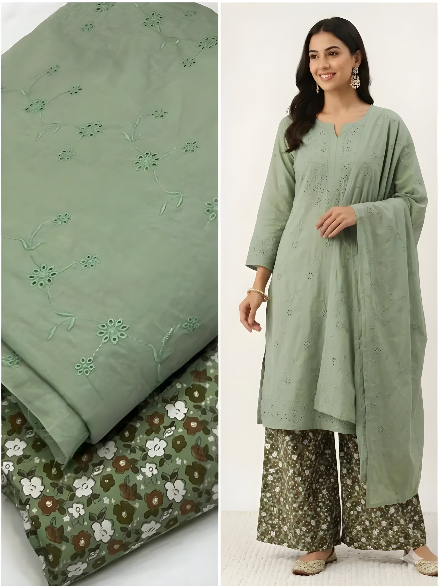 Chicken Kari Shirt with Digital Trouser