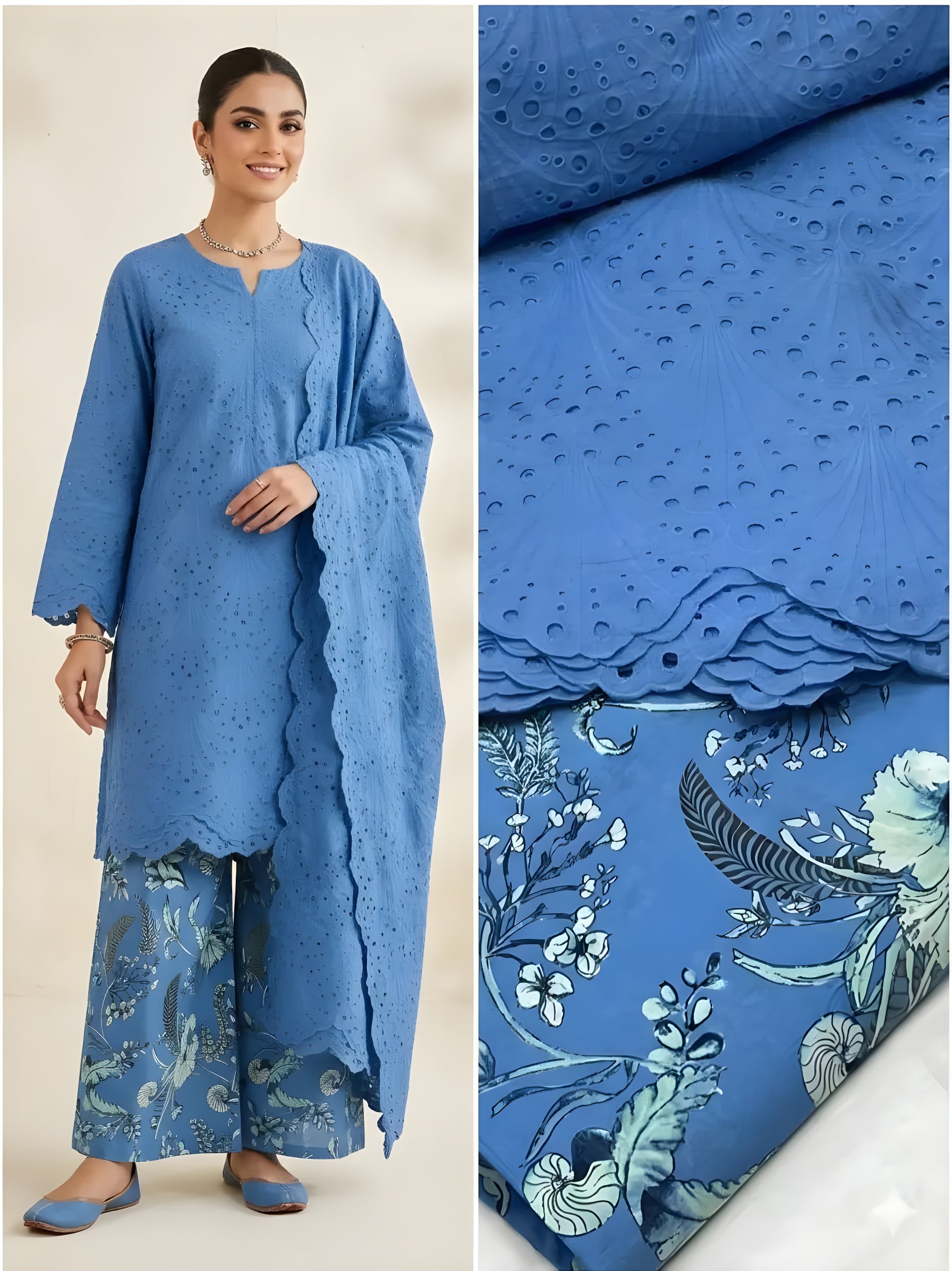 Chicken Kari Shirt with Digital Trouser