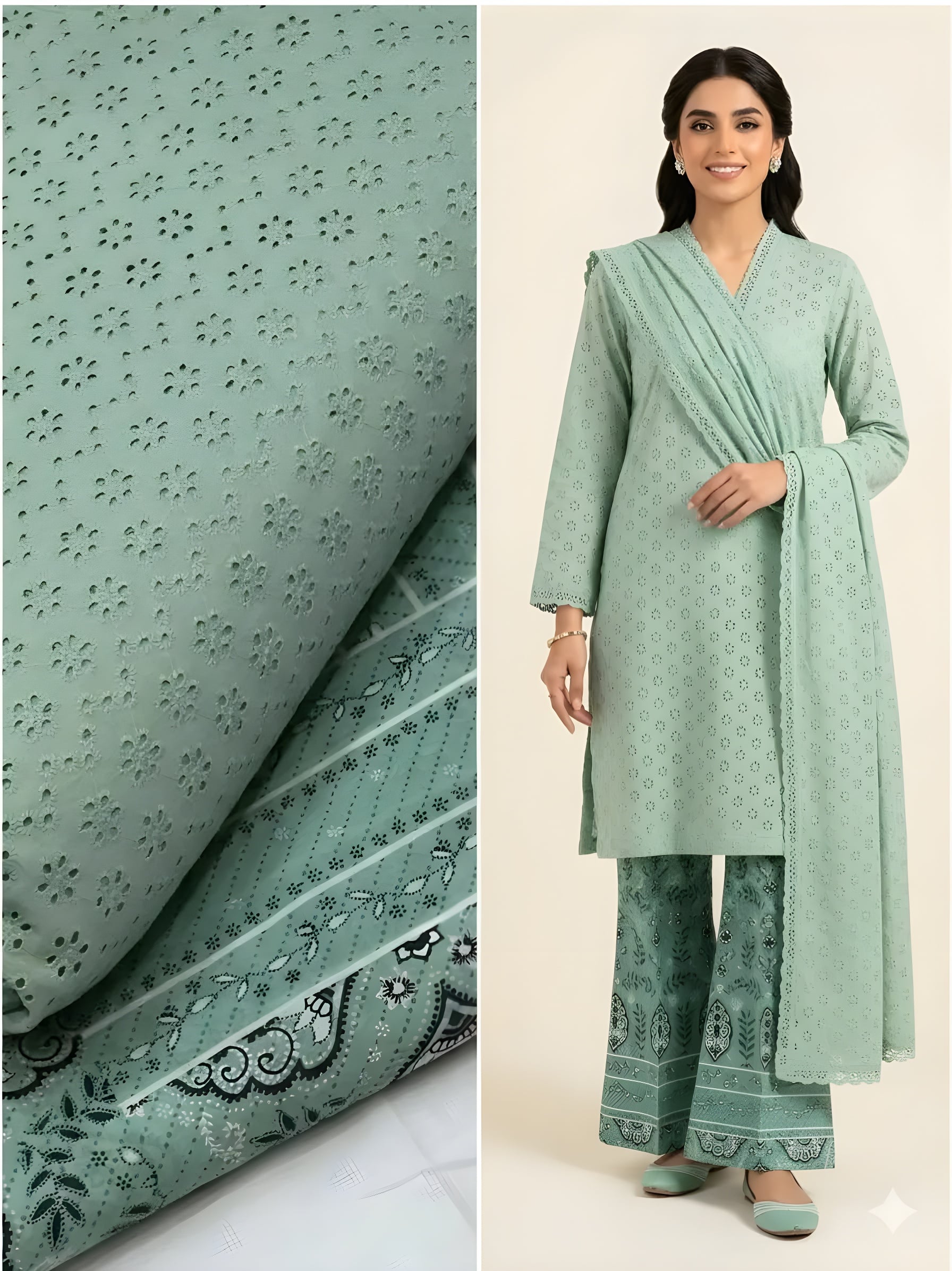 Chicken Kari Shirt with Digital Trouser