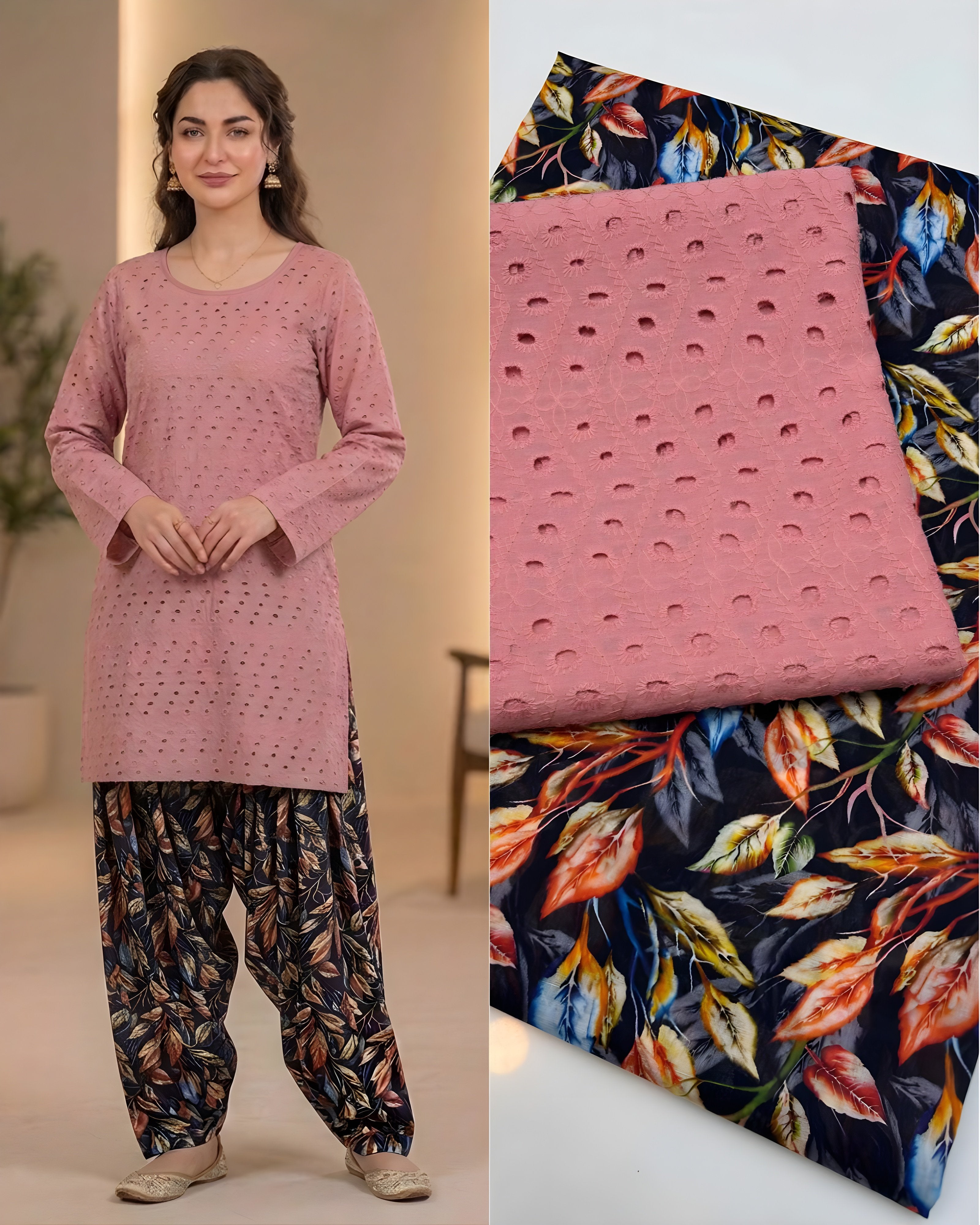 Chicken Kari Shirt with Digital Trouser