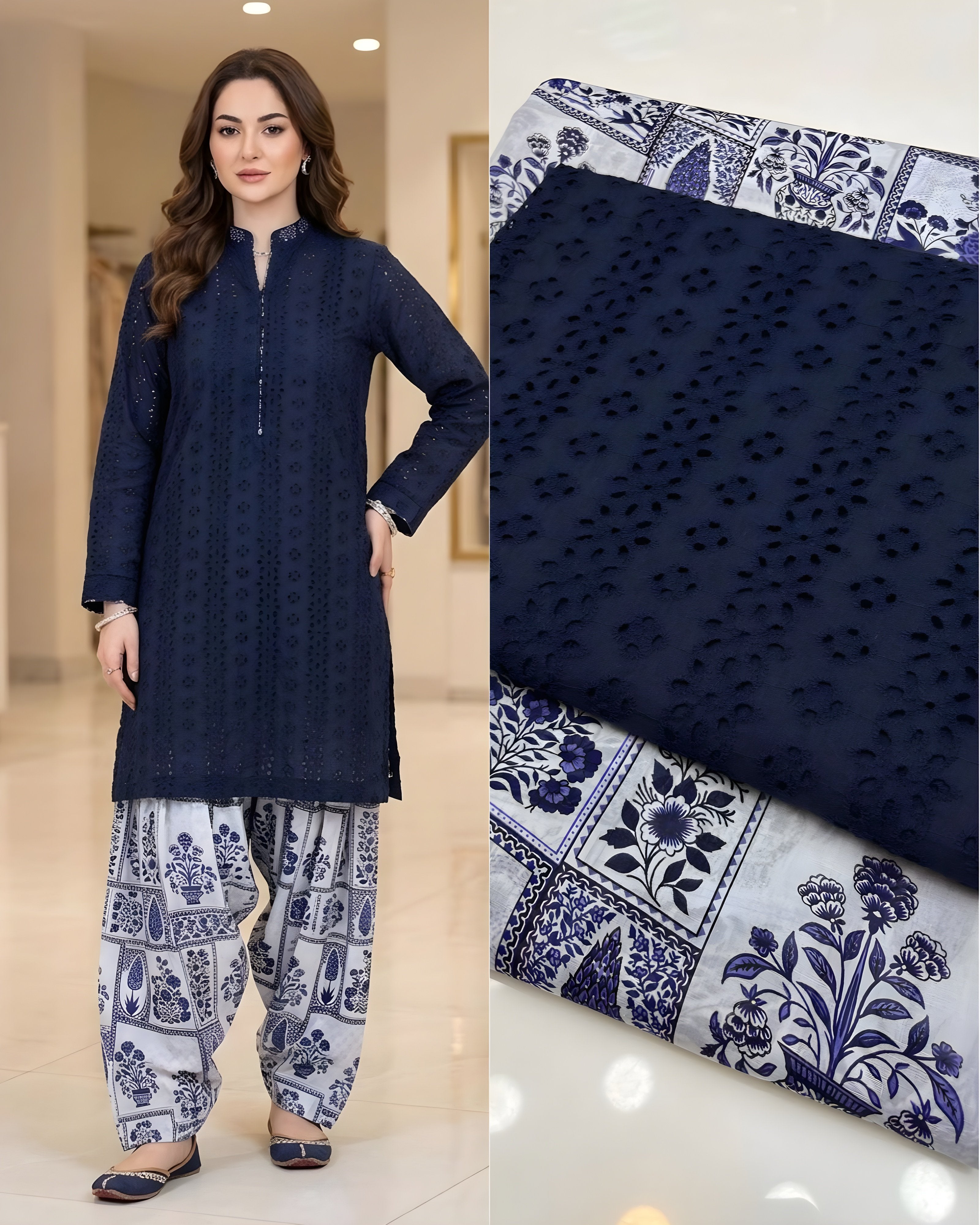 Chicken Kari Shirt with Digital Trouser