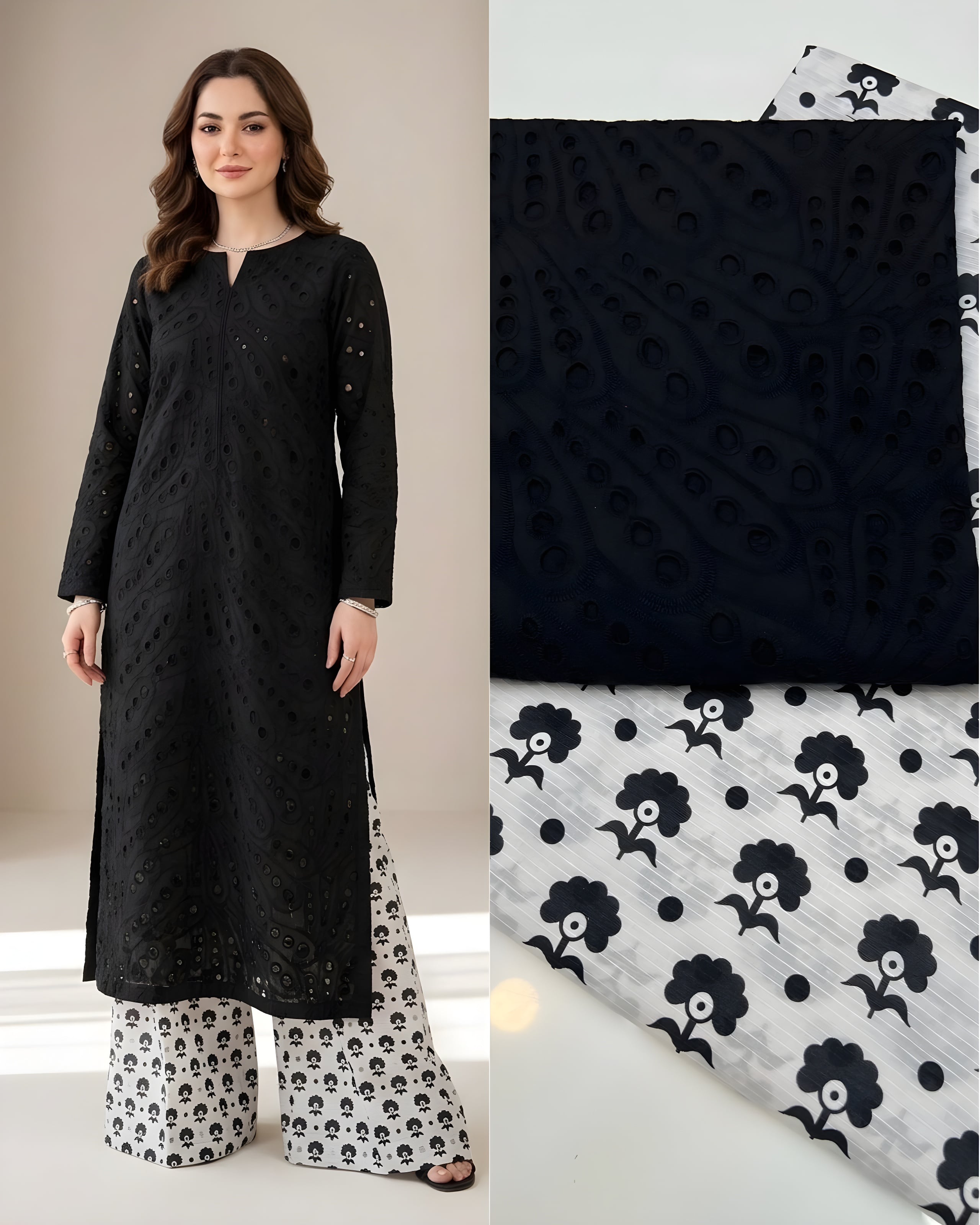 Chicken Kari Shirt with Digital Trouser