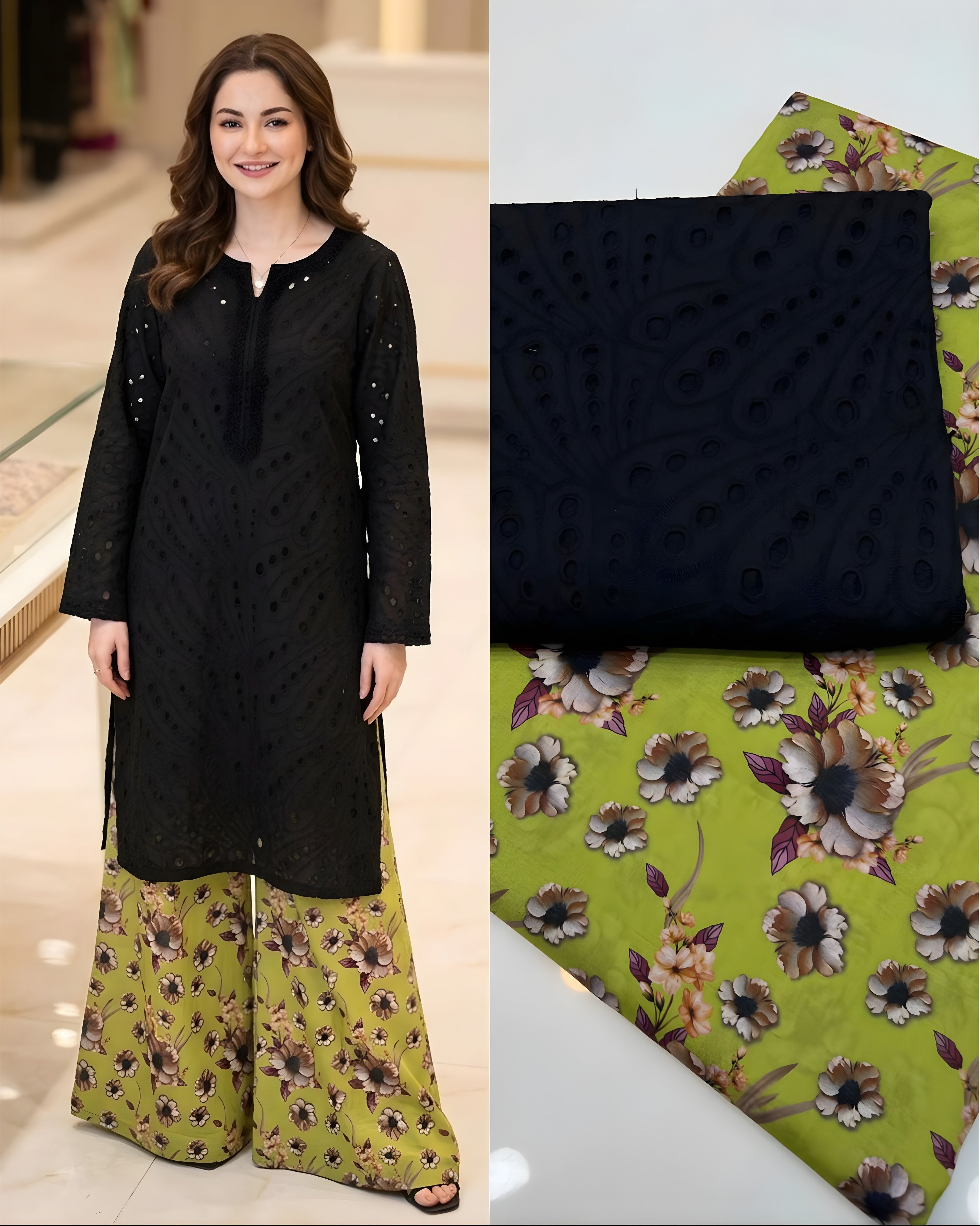 Chicken Kari Shirt with Digital Trouser