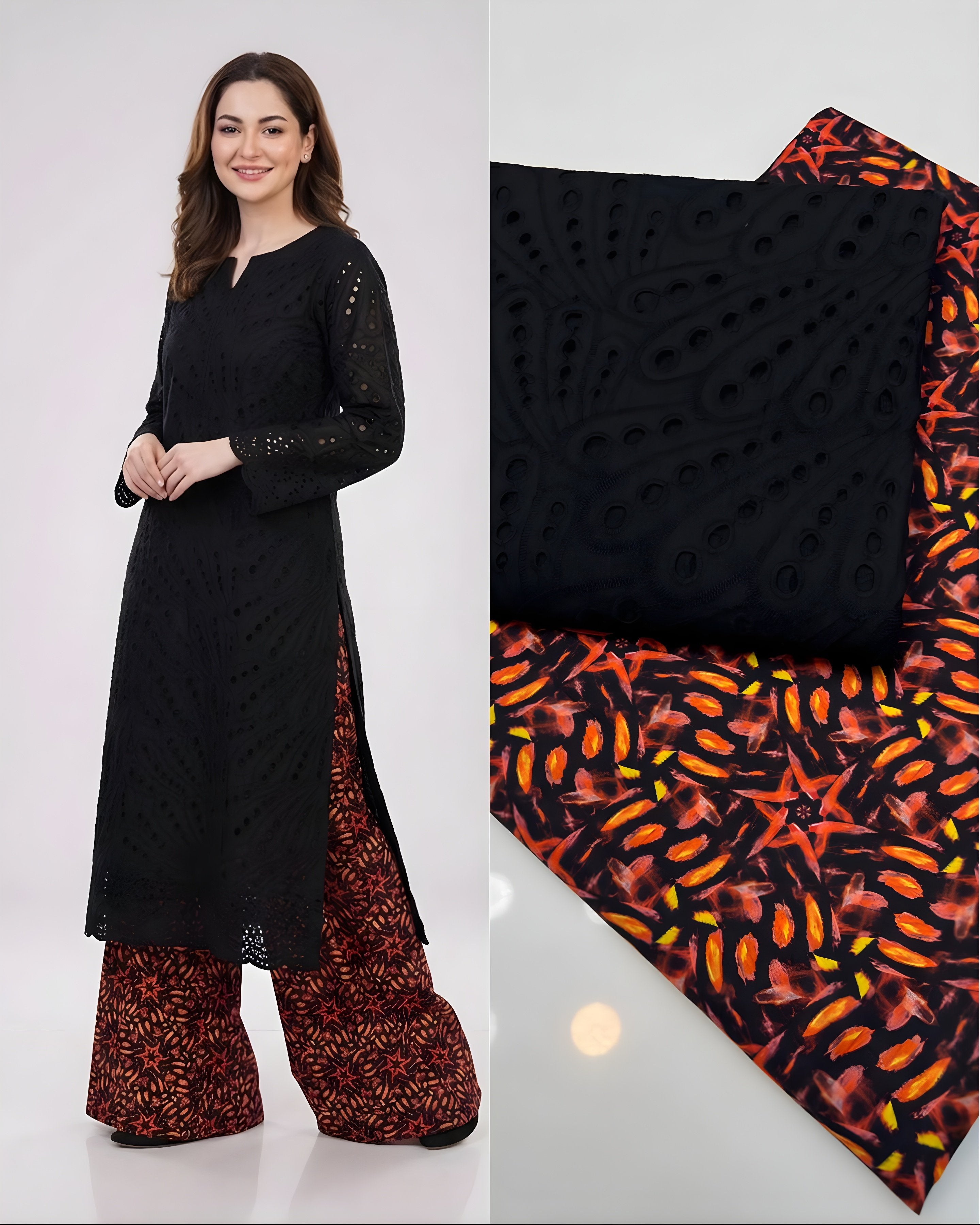 Chicken Kari Shirt with Digital Trouser