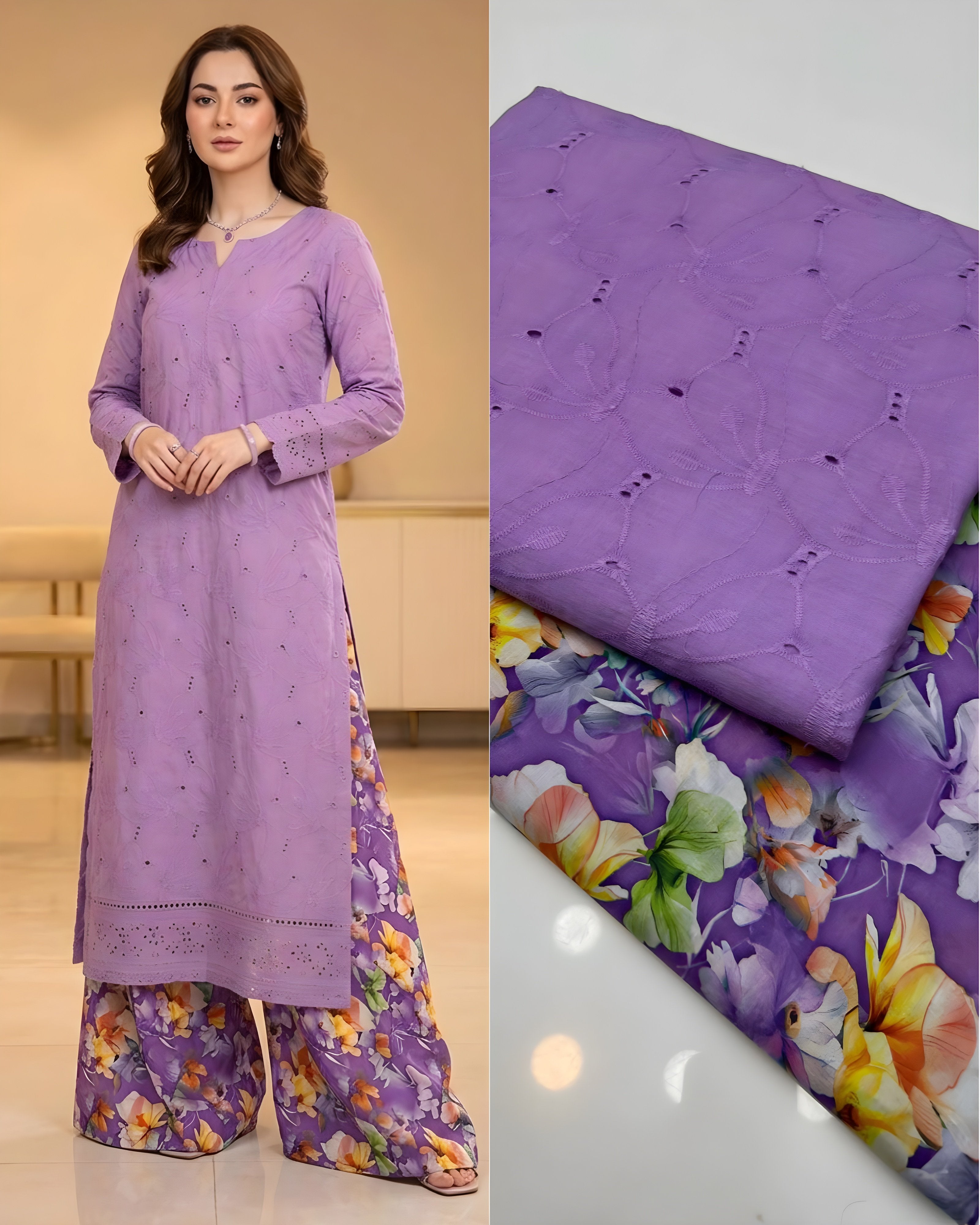 Chicken Kari Shirt with Digital Trouser