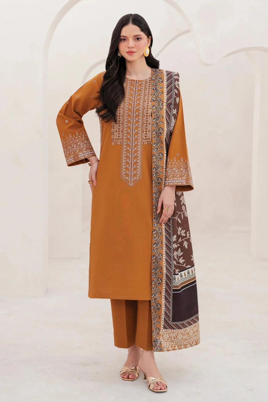 Party wear lawn 3 Piece Dress