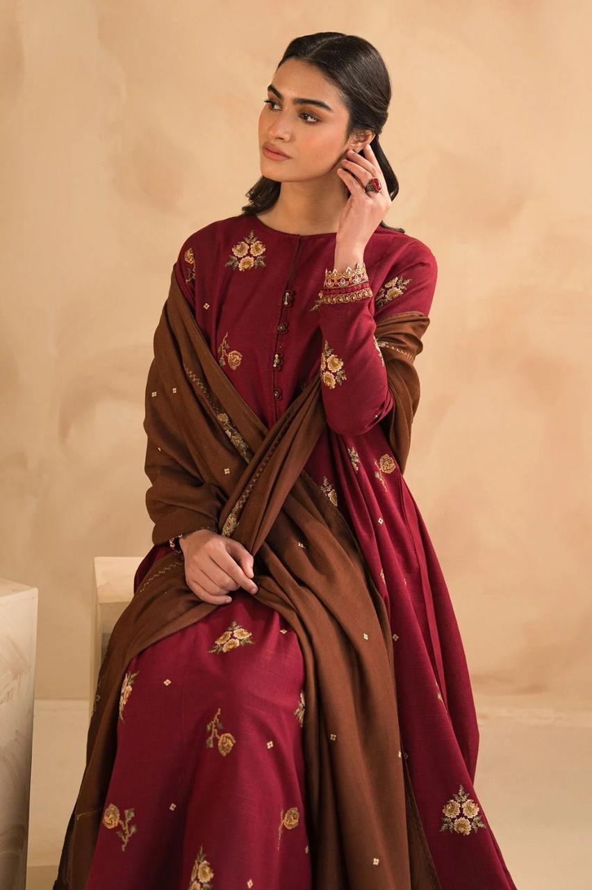 Party wear lawn 3 Piece Dress