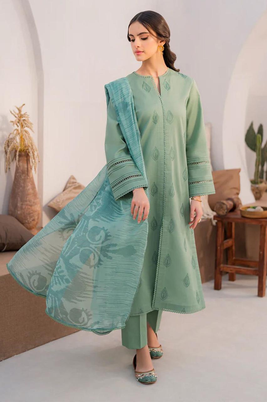 Party wear lawn 3 Piece Dress