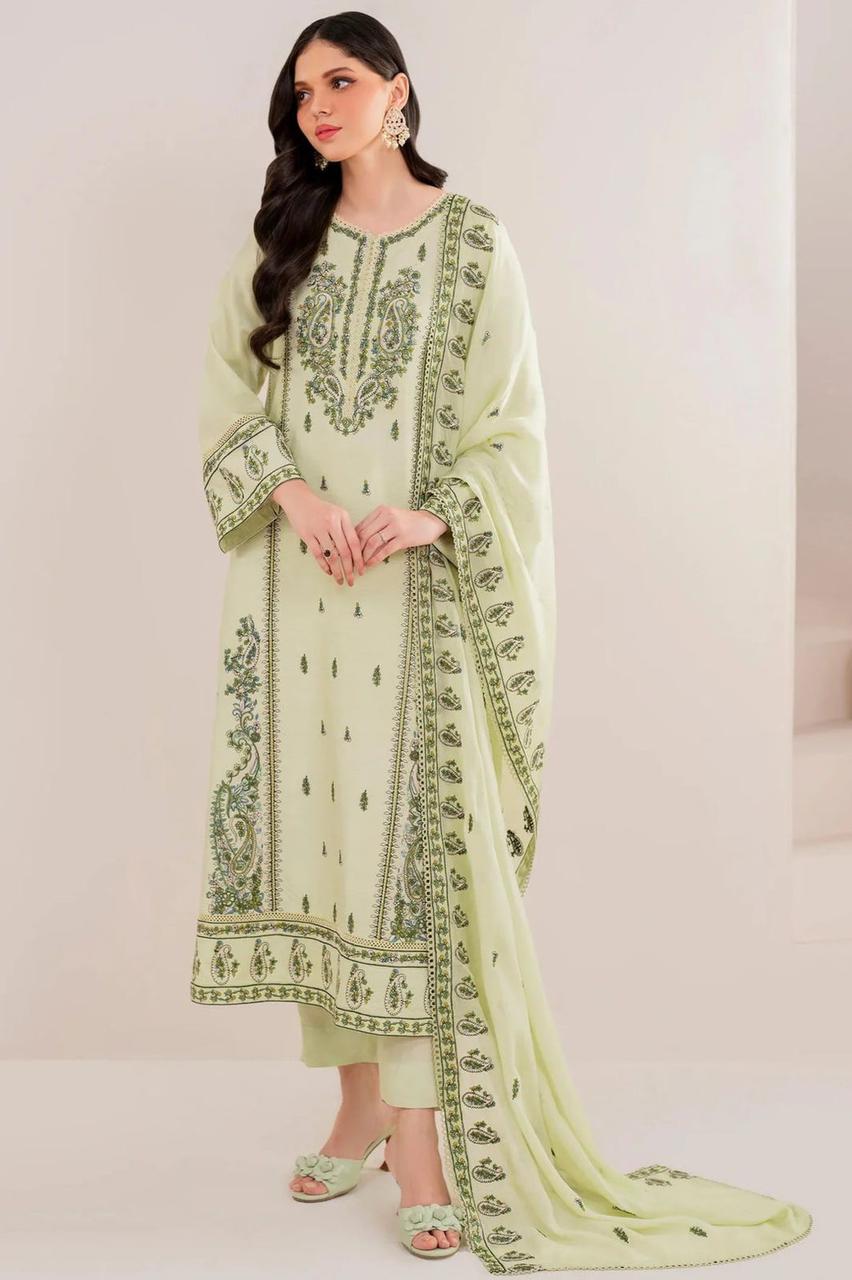 Party wear lawn 3 Piece Dress