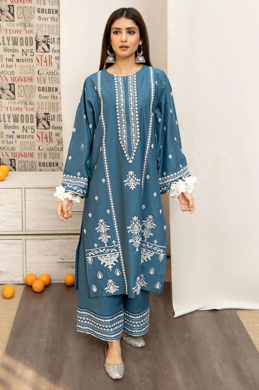 Party wear lawn 3 Piece Dress