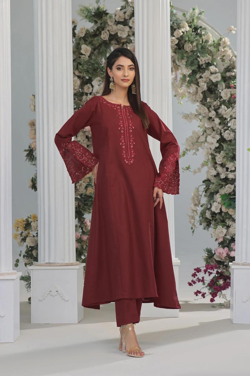 Embroidered Lawn 2-Pc Suit