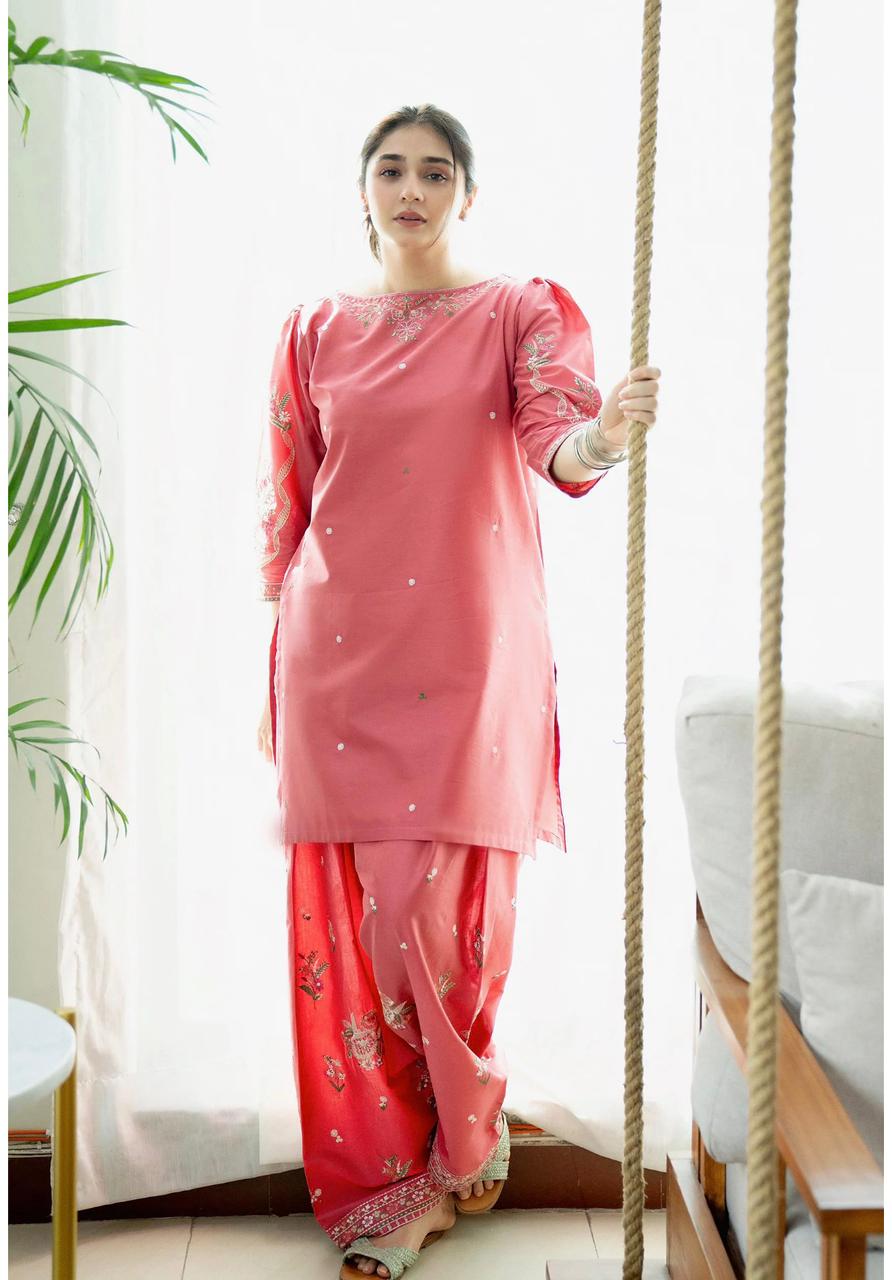 Embroidered Lawn 2-Pc Suit