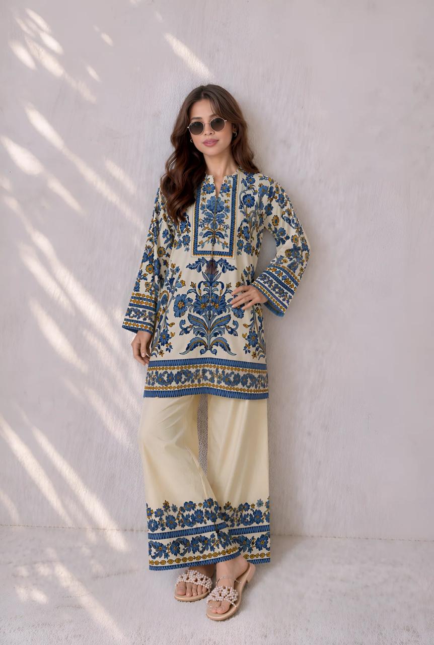 Embroidered Lawn 2-Pc Suit