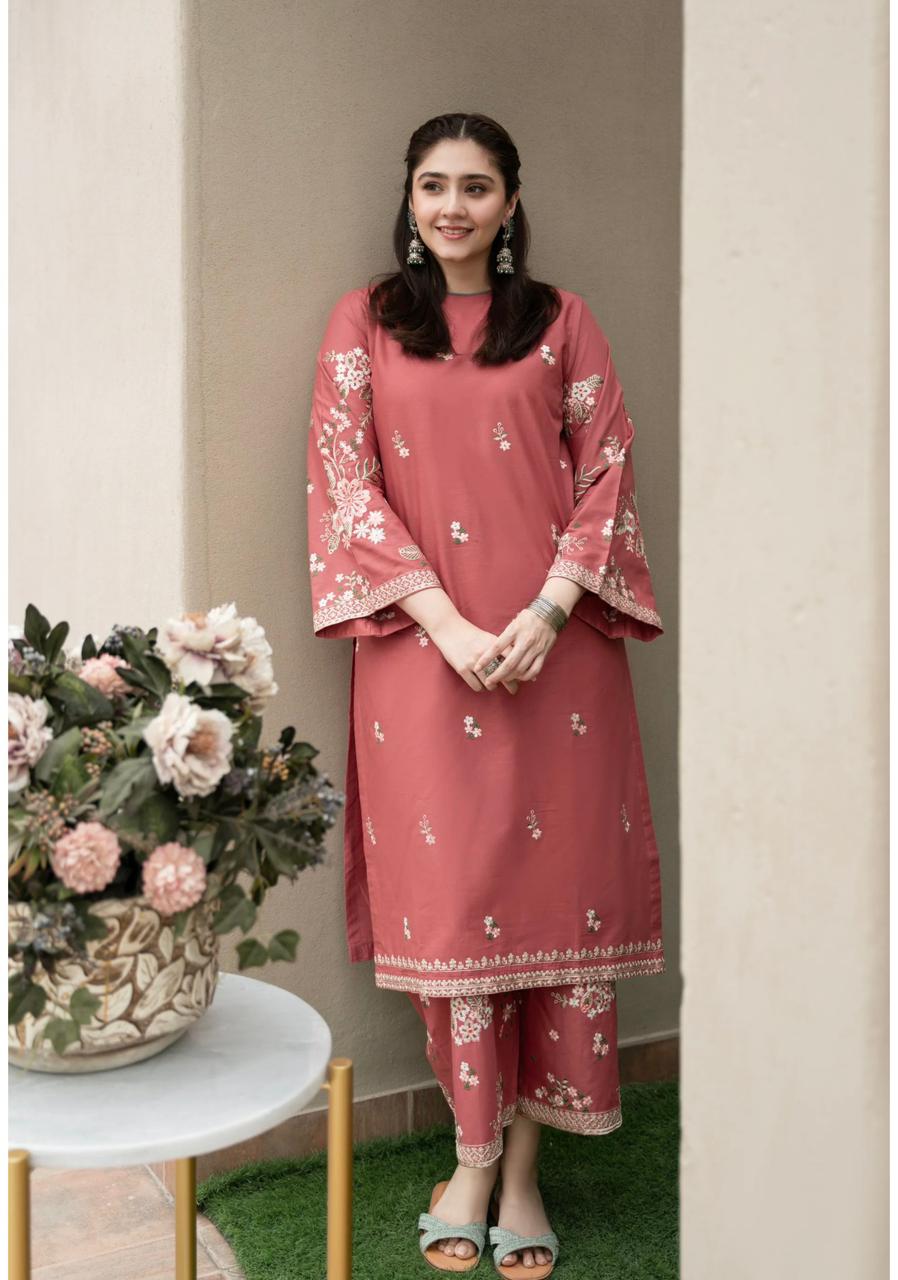Embroidered Lawn 2-Pc Suit