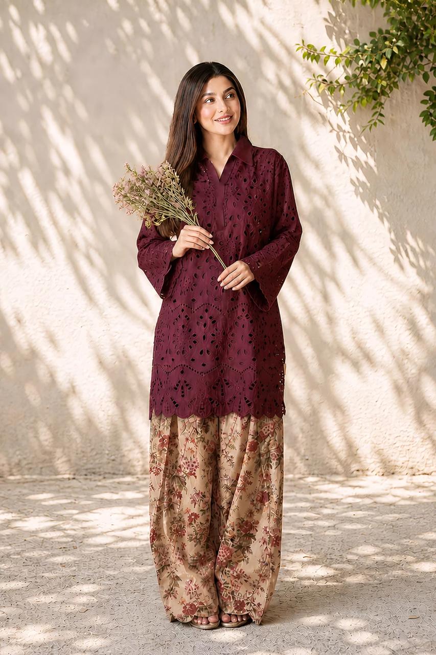 Embroidered Lawn 2-Pc Suit